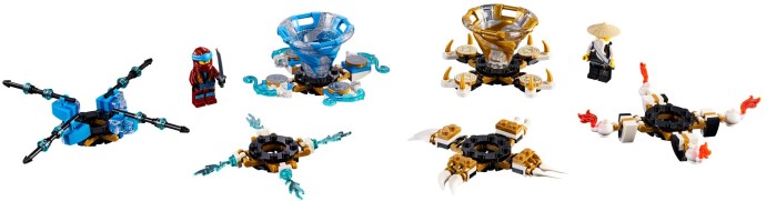 LEGO® Spinjitzu Nya & Wu 70663