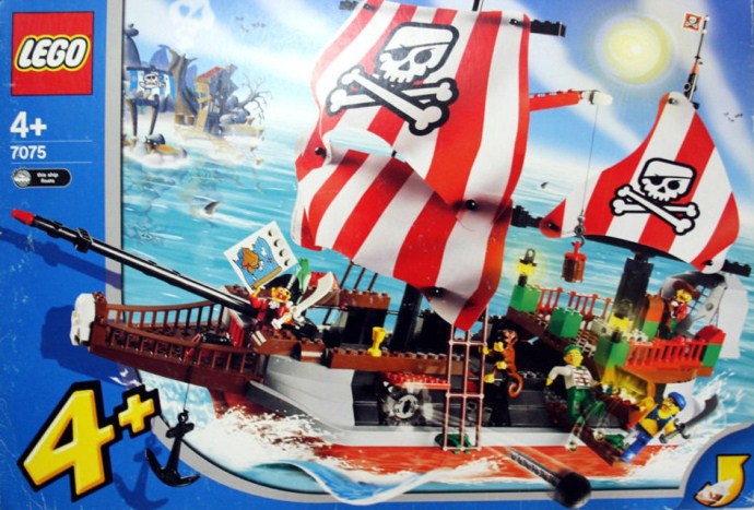 LEGO® Captain Redbeard's Pirate Ship 7075