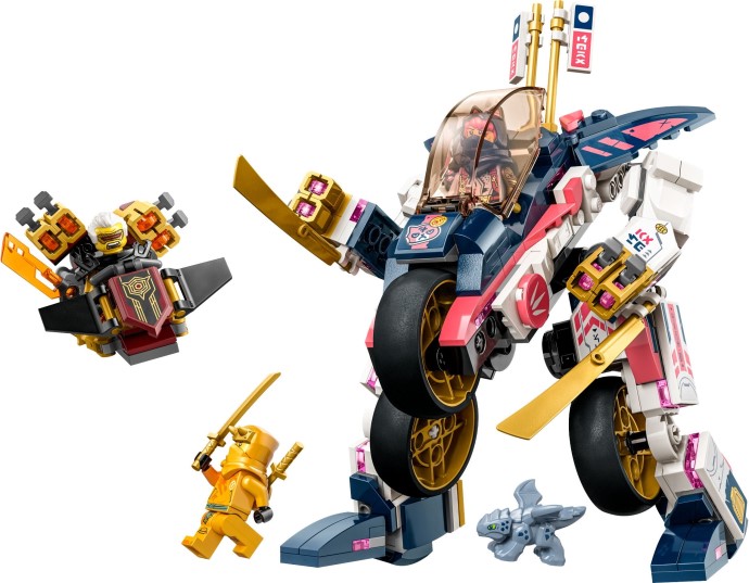 LEGO® Sora's Transforming Mech Bike Racer 71792