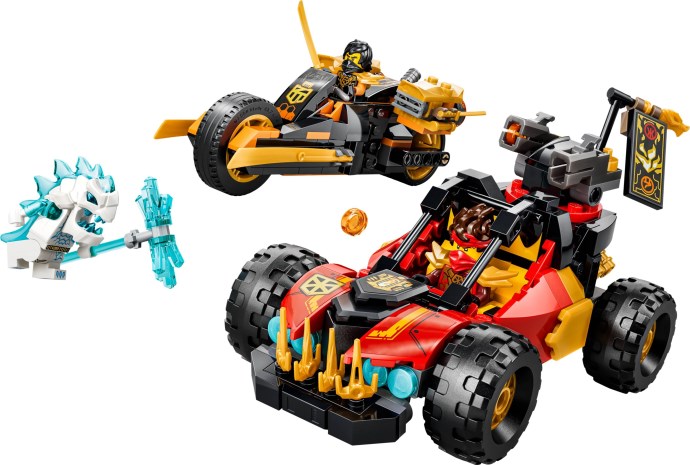 LEGO® Kai and Cole's Combiner Vehicles 71864
