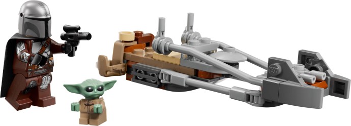 LEGO® The Mandalorian & Grogu's Speeder Bike 75436