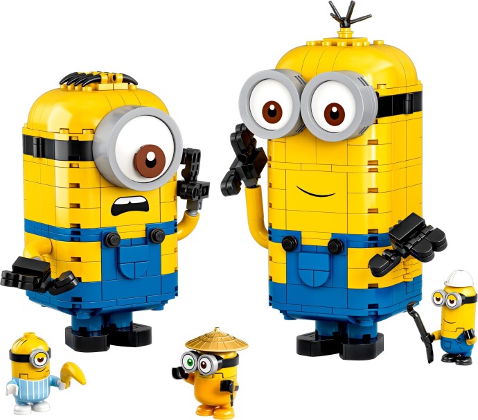 LEGO® Brick-Built Minions and Their Lair 75551