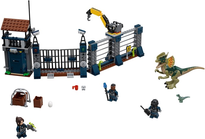 LEGO® Dilophosaurus Outpost Attack 75931