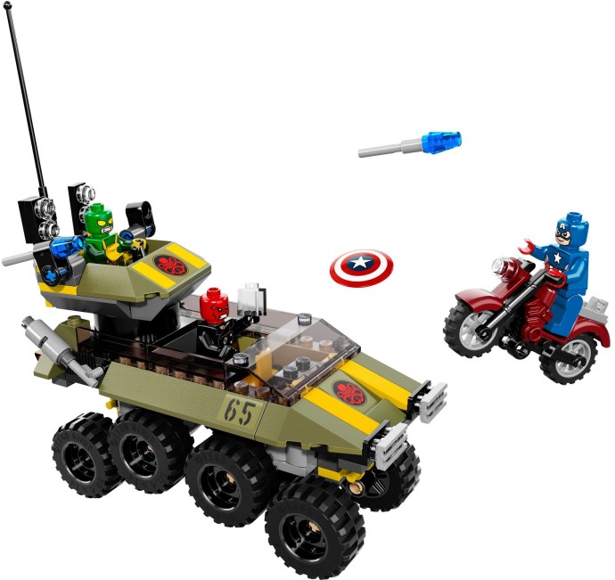 LEGO® Captain America vs. Hydra 76017