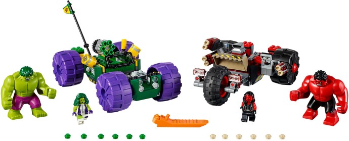 LEGO® Hulk vs. Red Hulk 76078