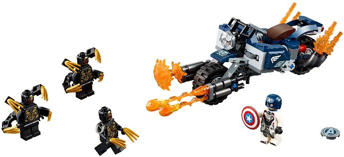 LEGO® Captain America: Outriders Attack 76123