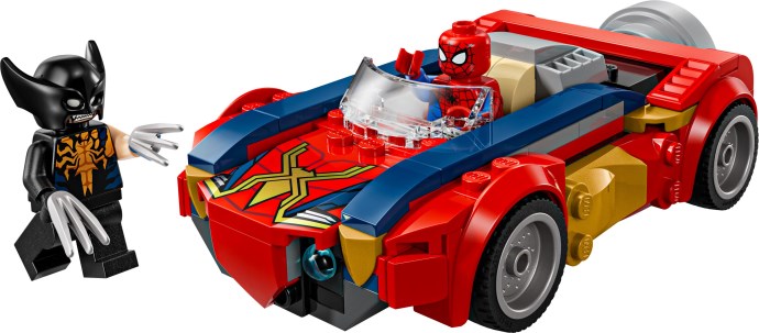 LEGO® Spider-Man Car vs. Venomized Wolverine 76336