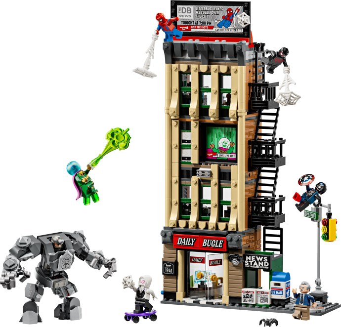 LEGO® Spider-Man vs. Mysterio: The Daily Bugle 76342