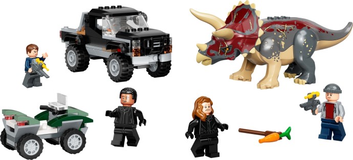 LEGO® Triceratops Pickup Truck Ambush 76950