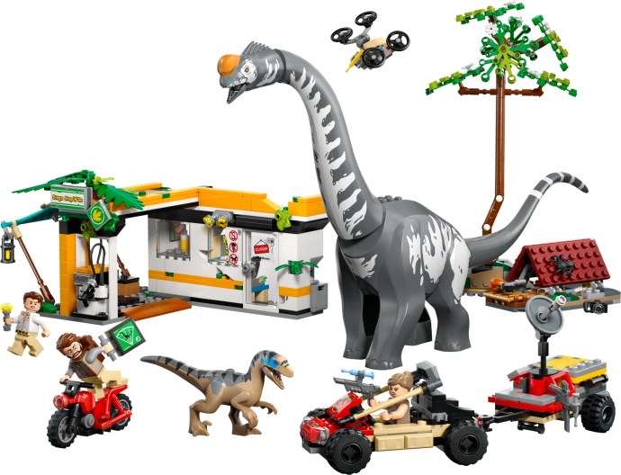 LEGO® Raptor & Titanosaurus Tracking Mission 76973