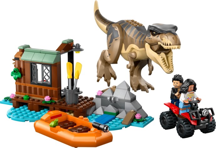 LEGO® T. rex River Escape 76975