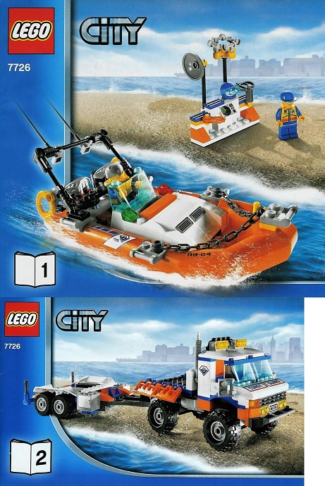 LEGO® Coast Guard Truck with Speed Boat 7726