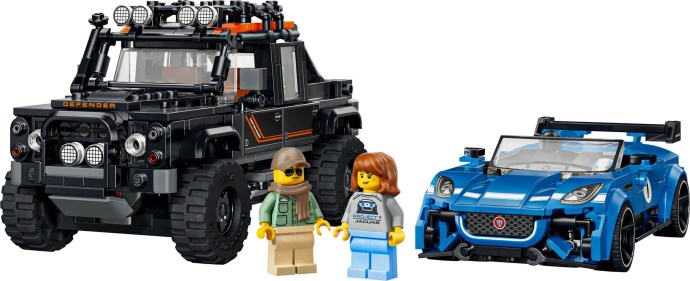 LEGO® Jaguar Project 7 & Land Rover Defender 77264