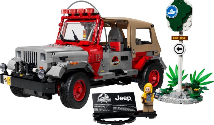 LEGO® Jurassic Park Jeep Wrangler 77984