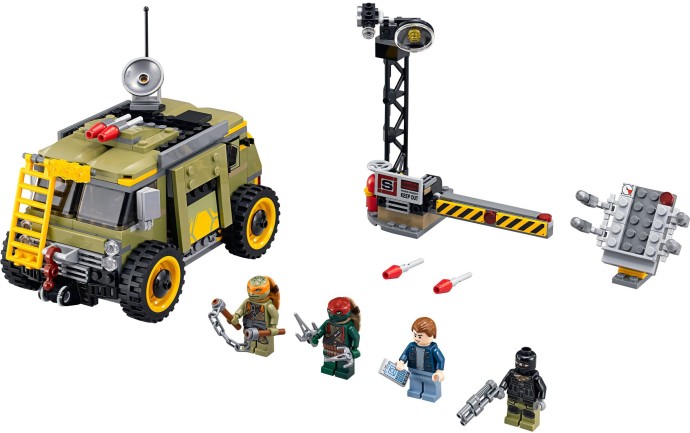 LEGO® Turtle Van Takedown 79115