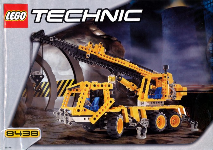 LEGO® Pneumatic Crane Truck 8438