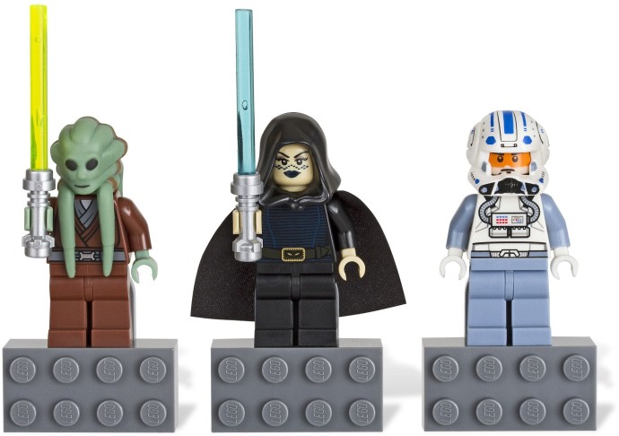 LEGO® Magnet Set, Star Wars - Kit Fisto, Barriss Offee, Captain Jag 852947