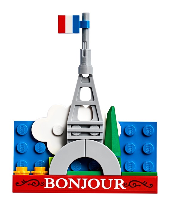 LEGO® Eiffel Tower Magnet Build 854011