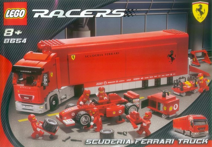 LEGO® Scuderia Ferrari Truck 8654